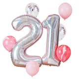 21st Birthday Balloon Bundle- 5 Inner Pack