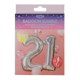 21st Birthday Balloon Bundle- 5 Inner Pack