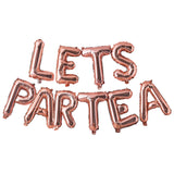 Lets Partea Afternoon Tea Party Balloon Bunting