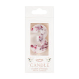 Pressed Petal Number 3 Birthday Cake Candle
