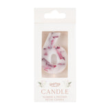Pressed Petal Number 6 Birthday Cake Candle