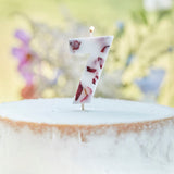 Pressed Petal Number 7 Birthday Cake Candle- 5 Inner Pack