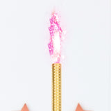 Pink Birthday or Gender Reveal Cake Fountain Candles