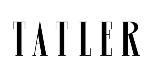 Tatler magazine logo in black and white.
