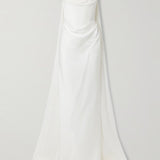 VIVIENNE WESTWOOD Galaxy Cape-Effect Strapless Gown