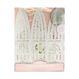 Wedding Post Box Birdcage in Ivory - Vintage Lace- 5 Inner Pack