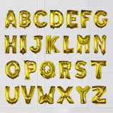 Gold Foil Letter Balloons- 5 Inner Pack