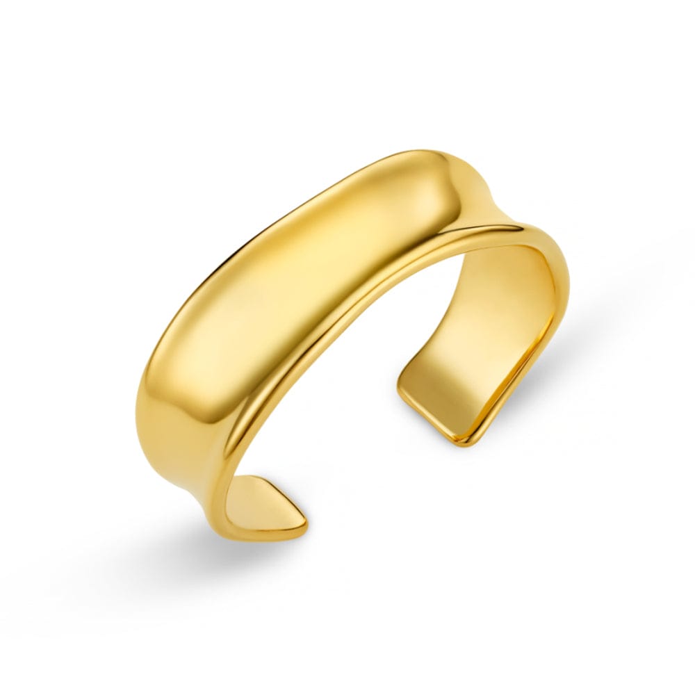 Orelia London LUXE Polished Molten Bangle