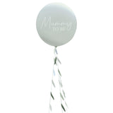 Mummy To Be Baby Shower Balloon with Botanical Tail- 5 Inner Pack