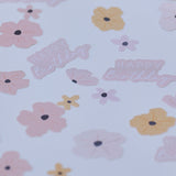 Floral Happy Birthday Confetti- 10 Inner Pack