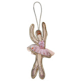 Embellished Ballerina Christmas Tree Decoration- 5 Inner Pack