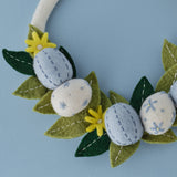 Felt Easter Egg Foliage Wreath- 5 Inner Pack