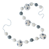 Felt Easter Egg Beaded Garland