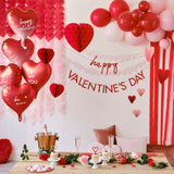 Honeycomb Hanging Heart Decorations