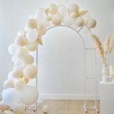 White Metal Frame Arch