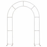 White Metal Frame Arch