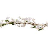 White Blossom Artificial Flower Garland
