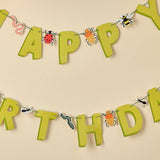 Bug Party Happy Birthday Bunting