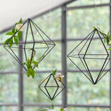 Large Geo Metal Hanging Decoration