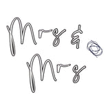 Customisable Mr & Mrs Bunting- 5 Inner Pack