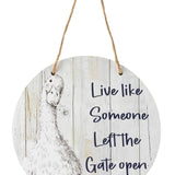 Fieldview Farm Wall Plaque Goose