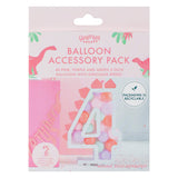 Pink, Lilac and Pastel Green Balloon Mosaic Balloon Pack with Card Spikes- 5 Inner Pack