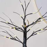 Black Light Up Halloween Tree Decoration- 5 Inner Pack