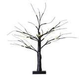 Black Light Up Halloween Tree Decoration- 5 Inner Pack