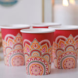 Multicoloured Paper Diwali Cups