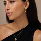 Fine Pavé Ear Cuff - Gold