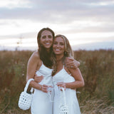 ISLA DE GAR Hive - White Handmade Bridal Bag