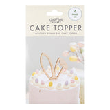 Wooden Bunny Ears Easter Cake Topper- 5 Inner Pack