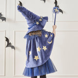Navy Velvet Sparkle Kids Wizard Tutu