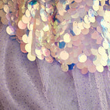 Purple Sequin Mermaid Costume Cape- 4 Inner Pack