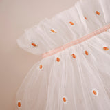 White and Pink Daisy Flower Costume Cape- 4 Inner Pack