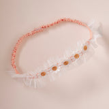 White and Pink Daisy Flower Headband- 4 Inner Pack