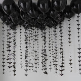 Halloween Balloons Ceiling Kit with Bat Balloon Tails- 5 Inner Pack