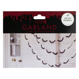 Black Bat Halloween Garland- 5 Inner Pack
