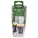 Football Print Paper Cups