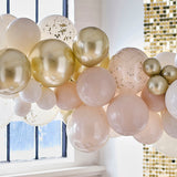 Gold and Neutral Balloon Arch Kit- 5 Inner Pack