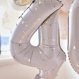 Gold Speckle 40th Birthday Balloons