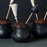 Witch Hat And Broomstick Food Picks