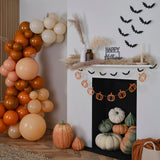 Black Spider Web Halloween Table Runner