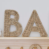 Wicker Baby Sign Nursery Decoration
