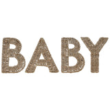 Wicker Baby Sign Nursery Decoration- 10 Inner Pack