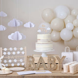 Wicker Baby Sign Nursery Decoration