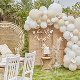 Hey Baby Wooden Puzzle Baby Shower Guest Book
