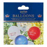Red, White & Blue Party Like Royalty Balloons