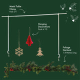 Christmas Table Clamp Decoration Kit