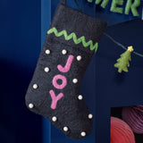 Joy Felt Christmas Stocking- 5 Inner Pack